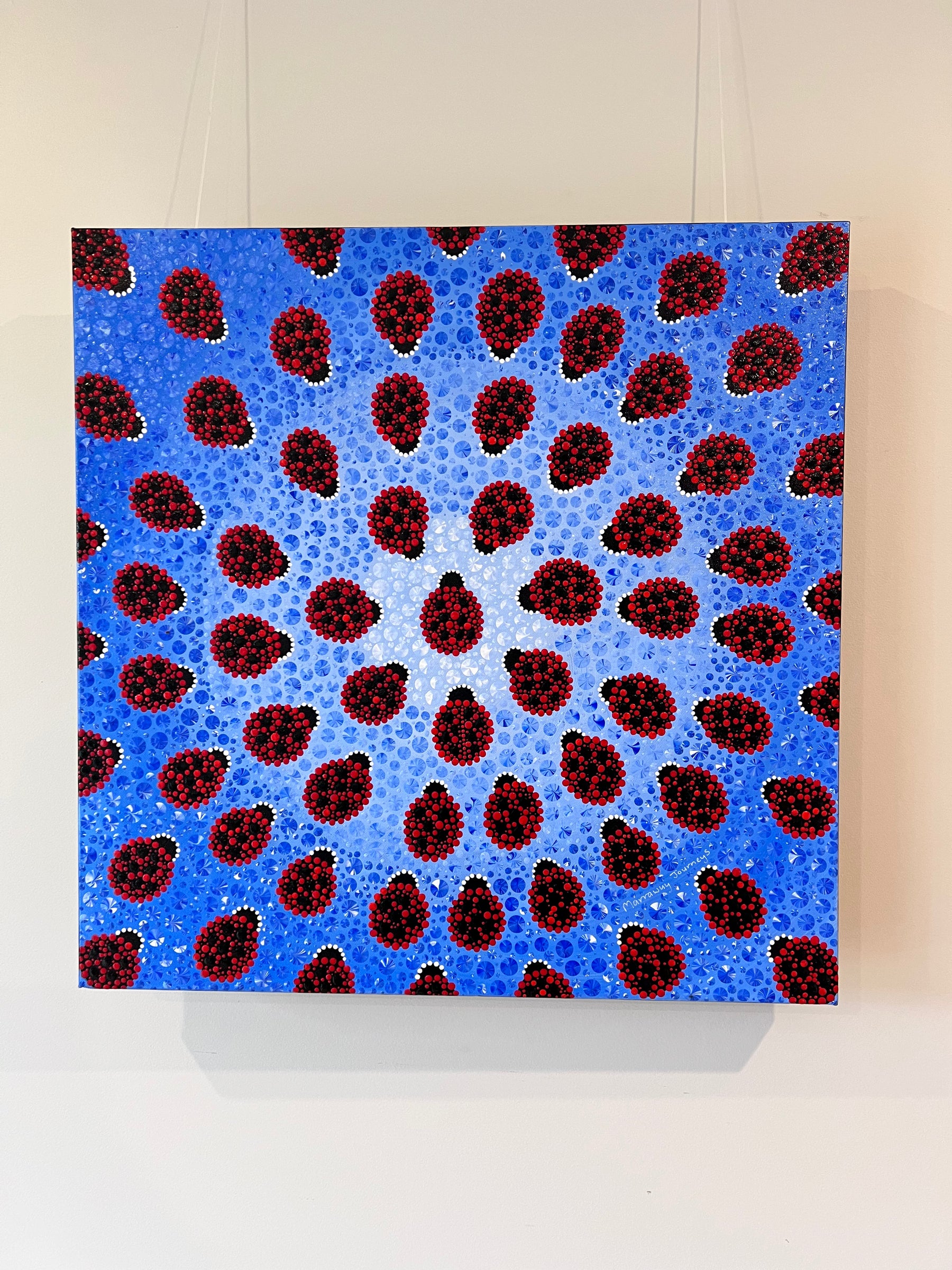 Prosperity (24x24") - original painting *This painting is currently on display and for sale at the AIATSIS' Indigenous Art Market 2023 8-17 December unless sold during that time*