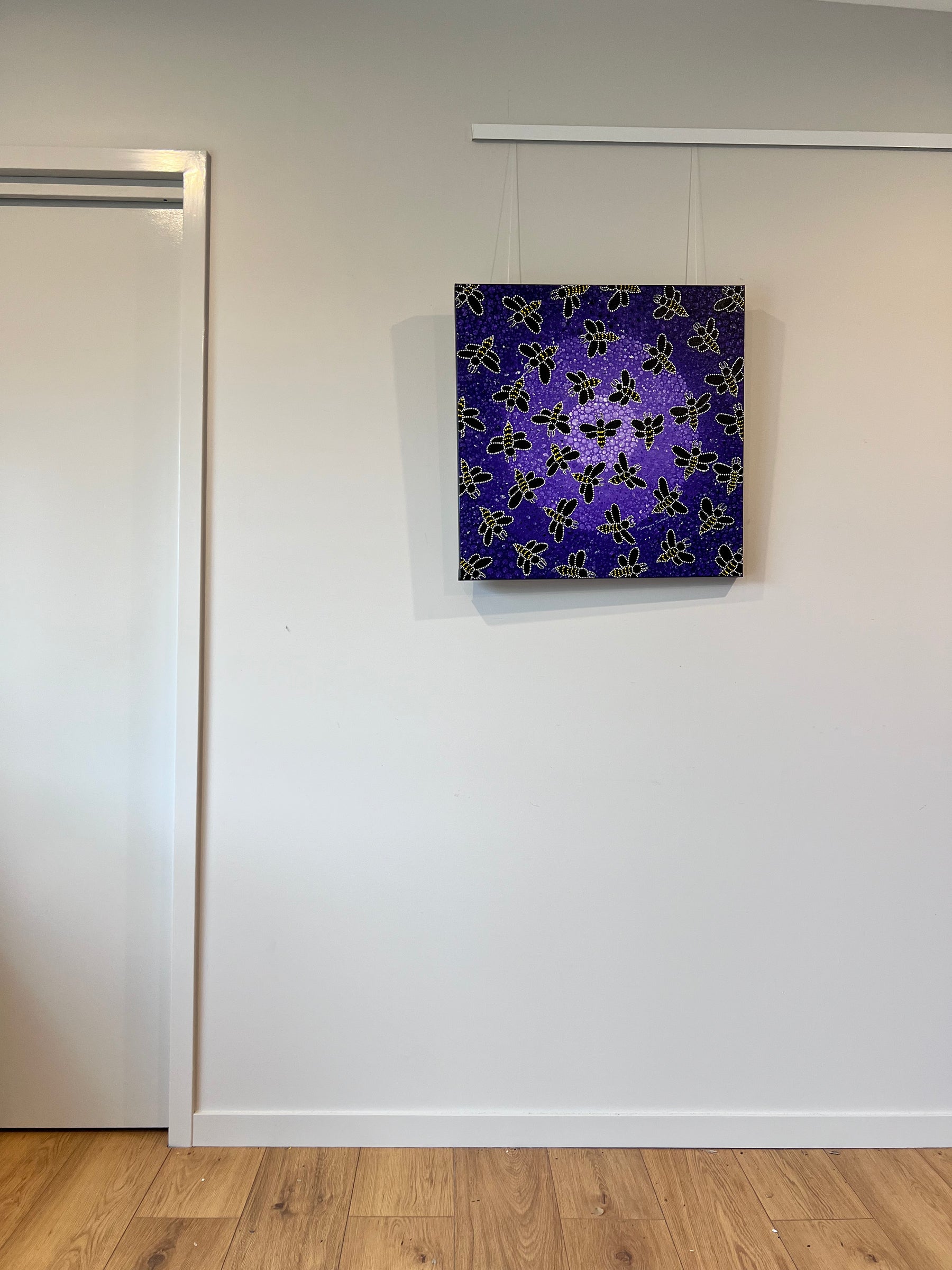 Dedication (24x24") - original painting *This painting is currently on display and for sale at the AIATSIS' Indigenous Art Market 2023 8-17 December unless sold during that time*
