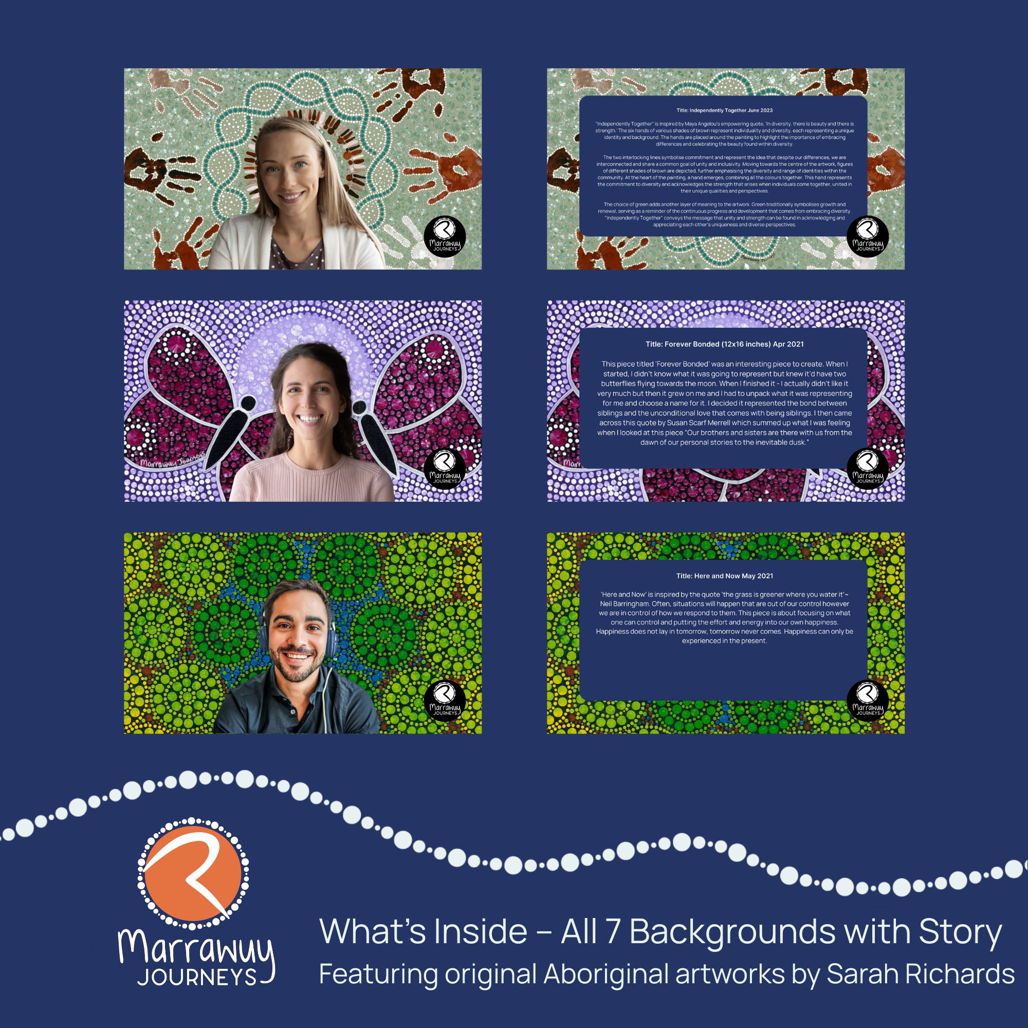Connected Journeys – Virtual Background Set
