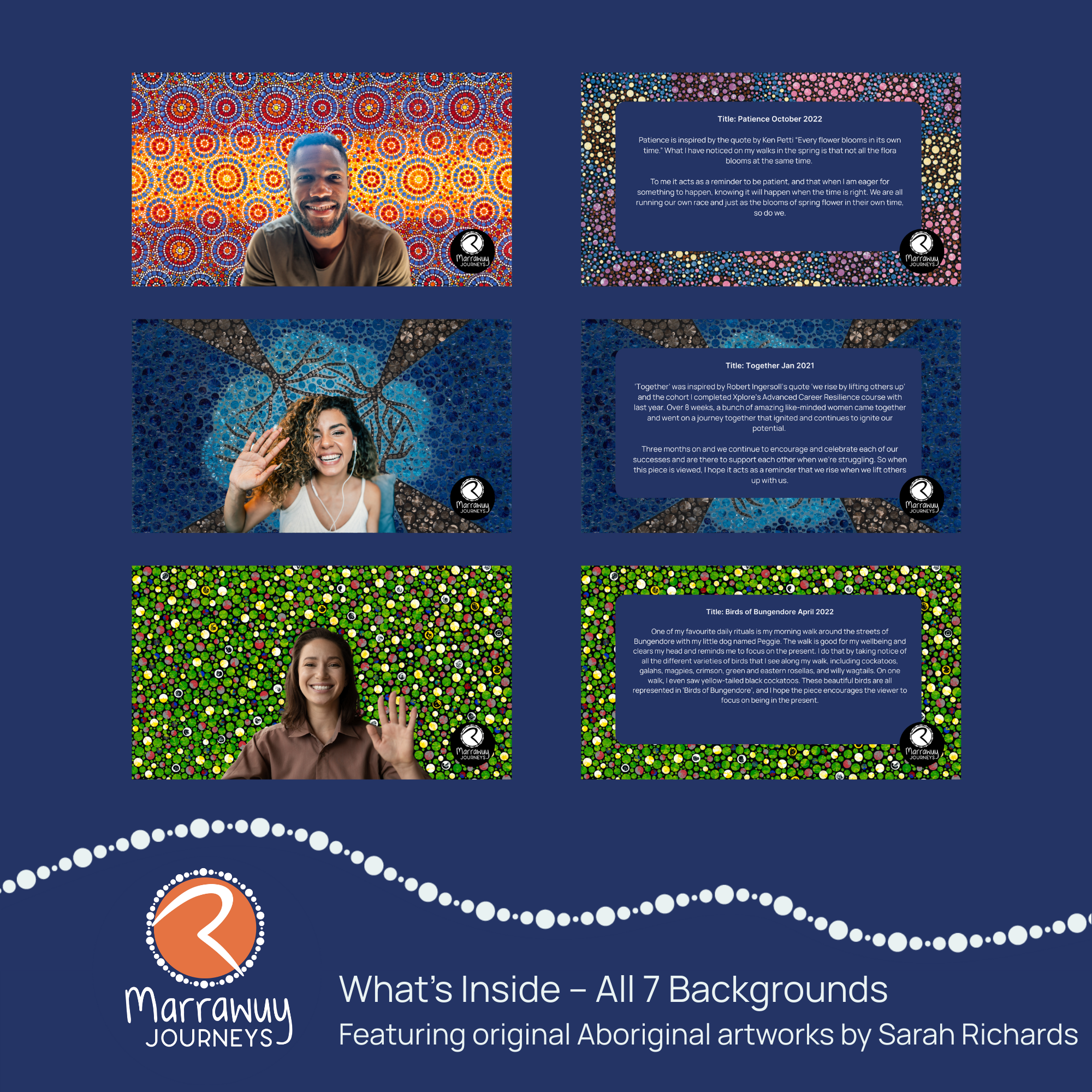 Connected Journeys – Virtual Background Set