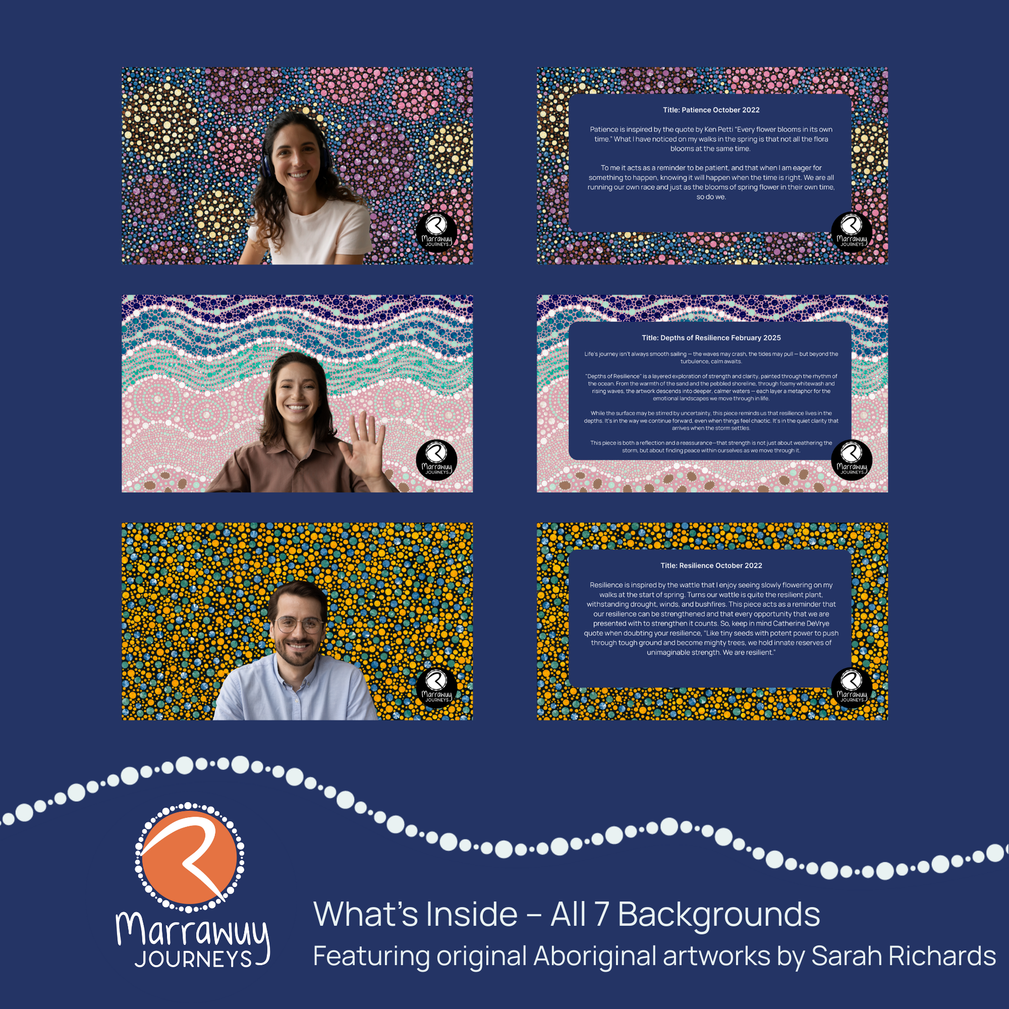 Rise and Renew – Virtual Background Set