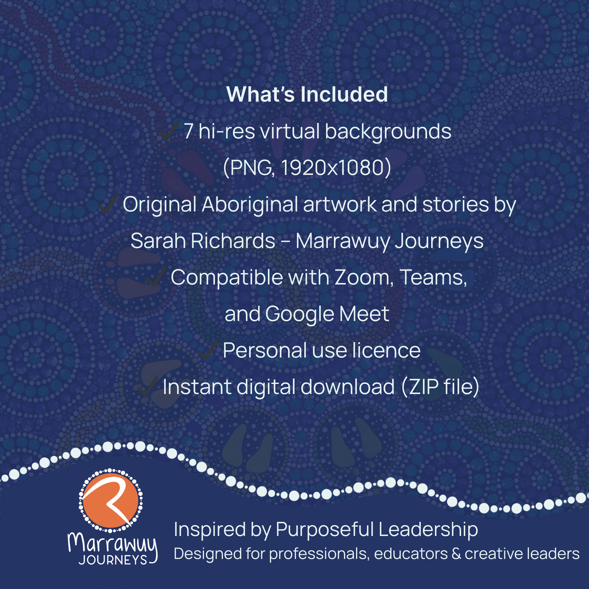 Lead with Strength – Virtual Background Set
