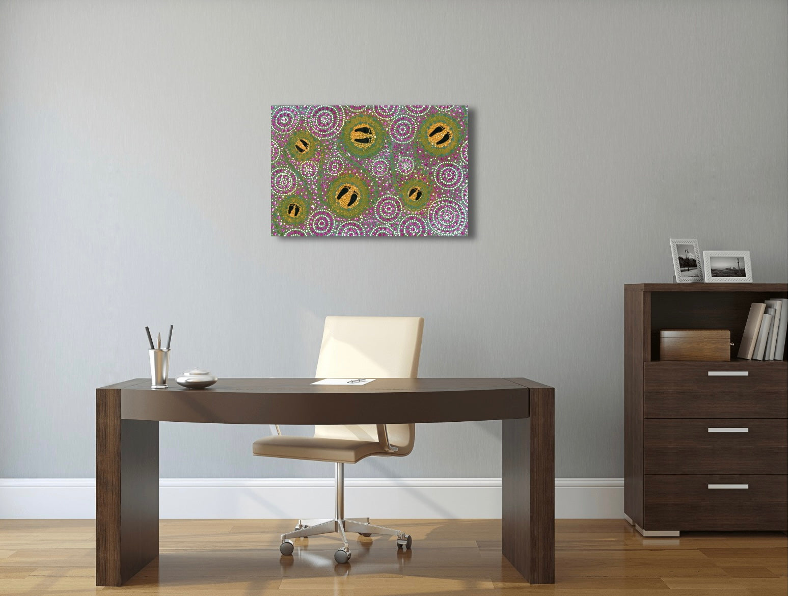 Curves of Transformation (20x30") - original painting *This painting is currently on display and for sale at the AIATSIS' Indigenous Art Market 2023 8-17 December unless sold during that time*