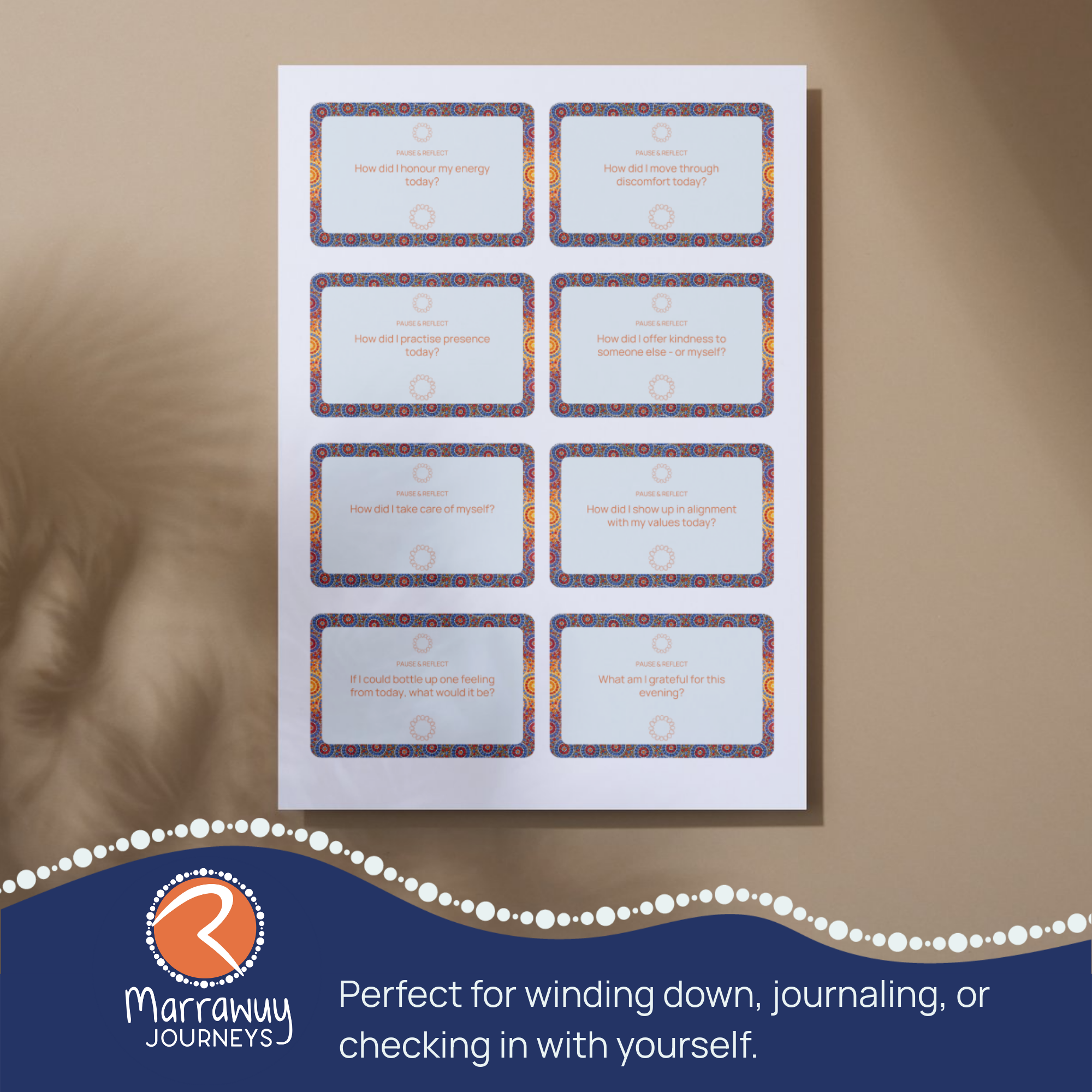 Evening Reflection Prompts - Moments of Reflection Collection
