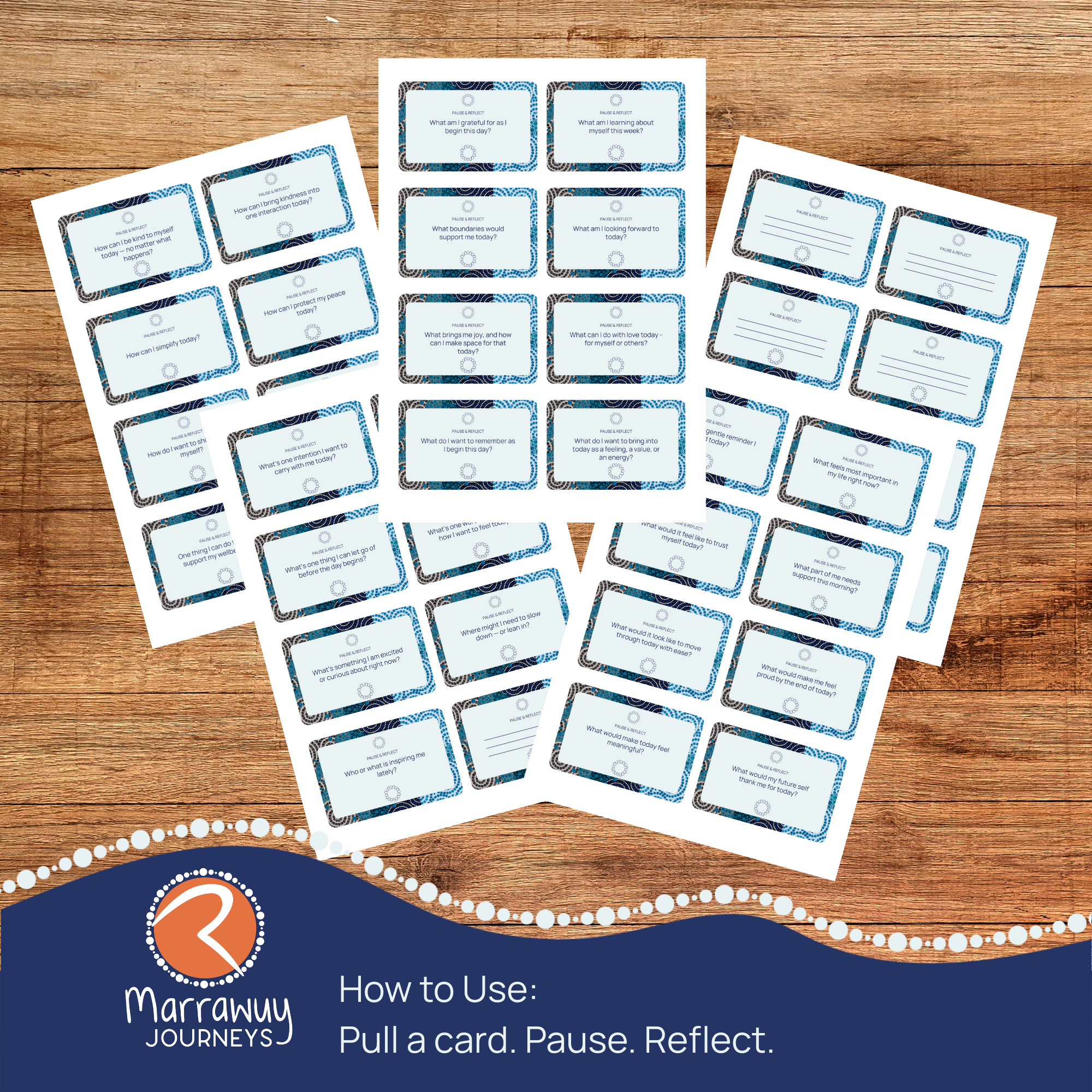 Morning Reflection Prompts - Path of Clarity Collection