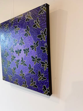 Dedication (24x24") - original painting *This painting is currently on display and for sale at the AIATSIS' Indigenous Art Market 2023 8-17 December unless sold during that time*