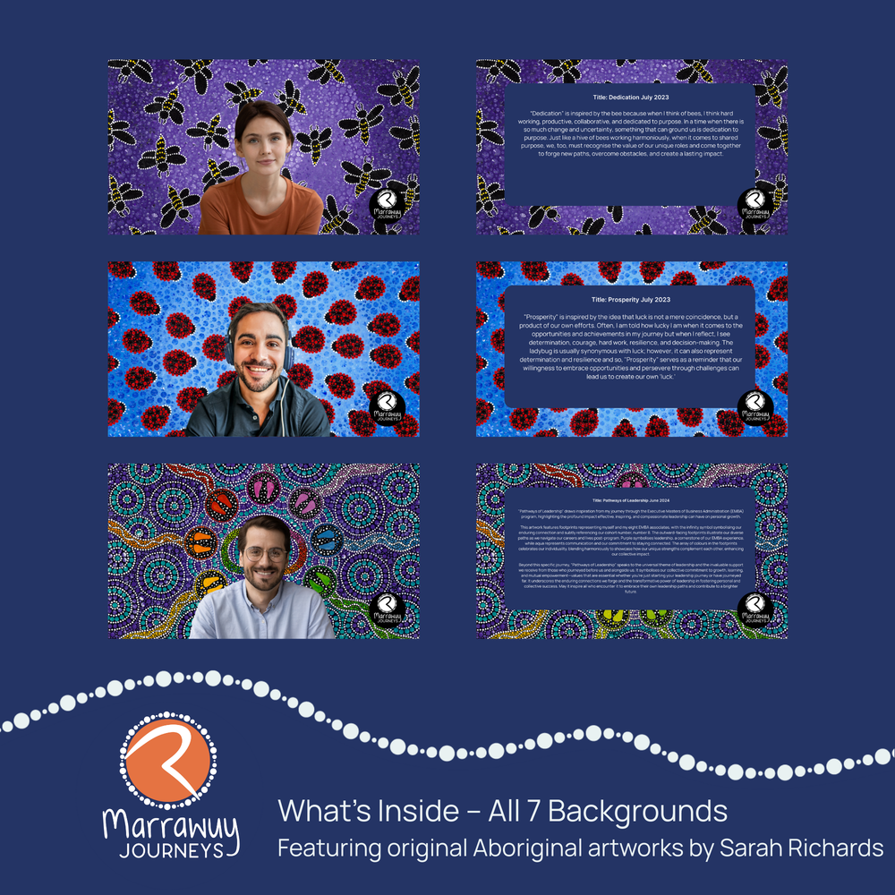 Lead with Strength – Virtual Background Set