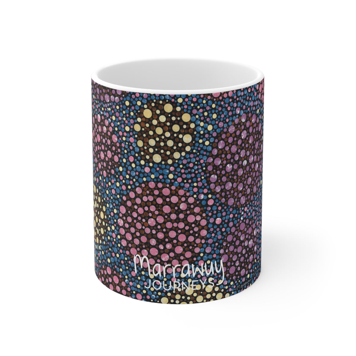 Patience Ceramic Coffee Cups, 11oz - (printed on demand)
