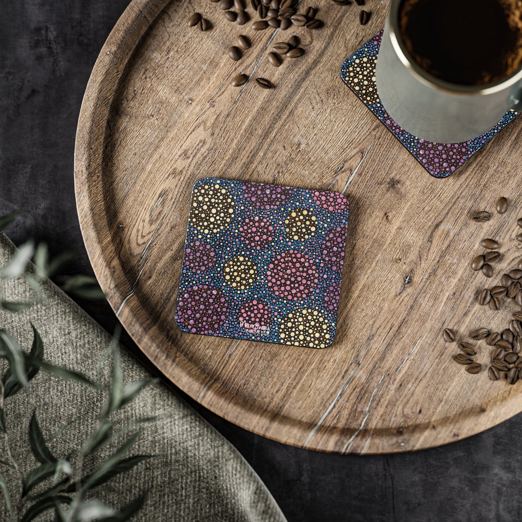 Patience Coasters - (printed on demand)