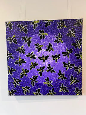 Dedication (24x24") - original painting *This painting is currently on display and for sale at the AIATSIS' Indigenous Art Market 2023 8-17 December unless sold during that time*